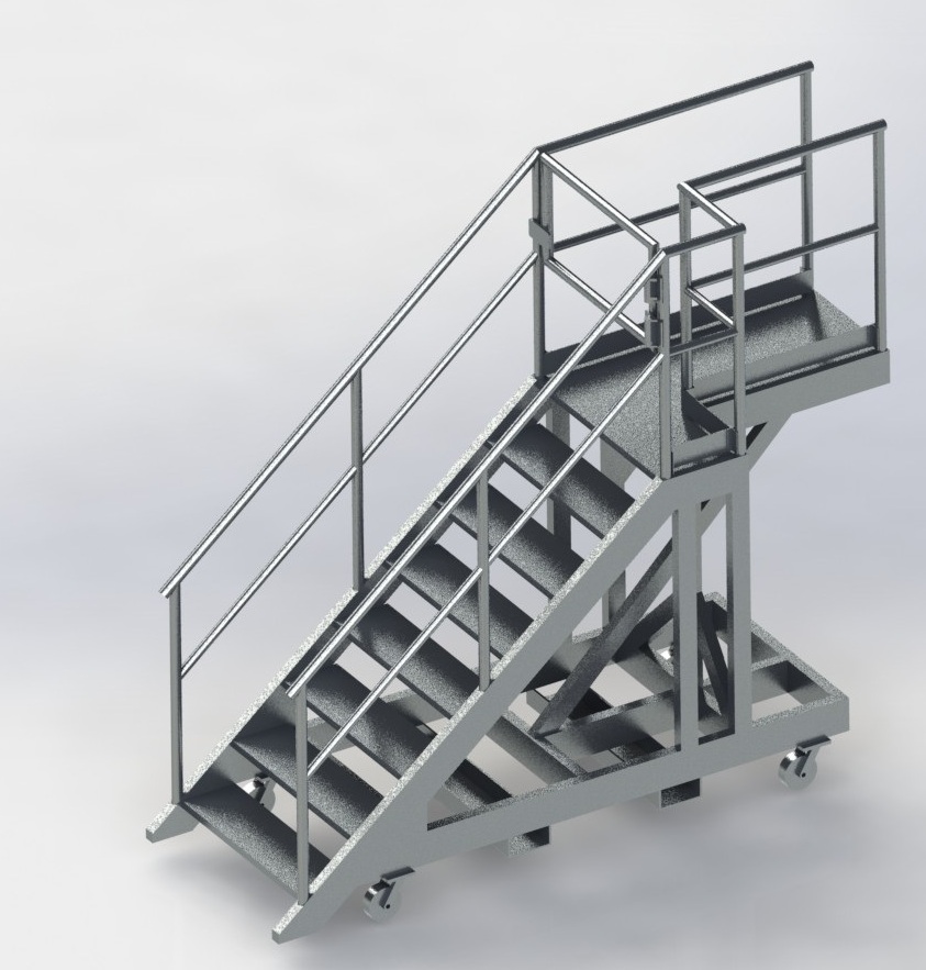 Cantelevered access platforms