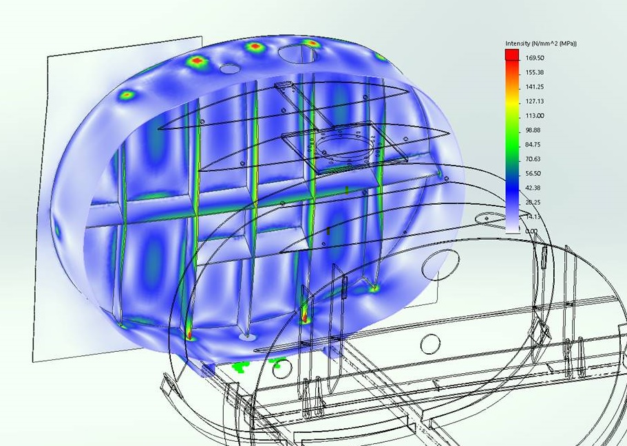 Stress Analysis of Vacuum Vessel