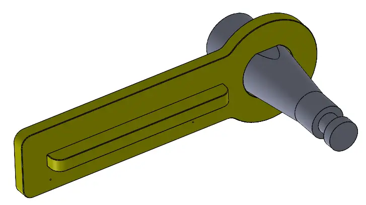 Shaft locking spanner