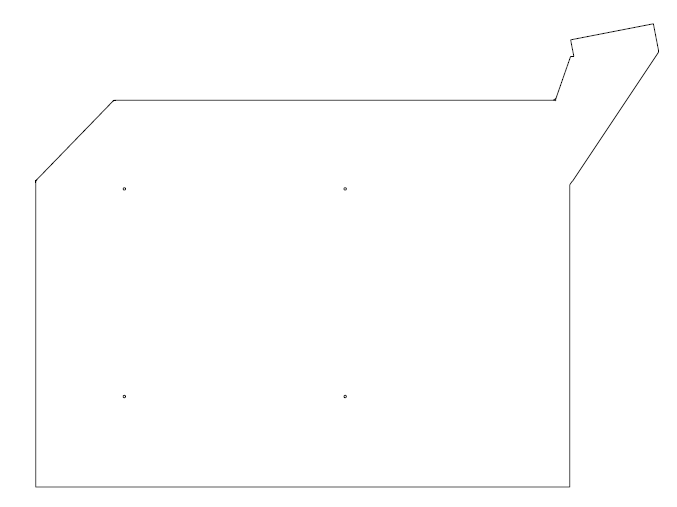 Example of dxf file for laser cutting