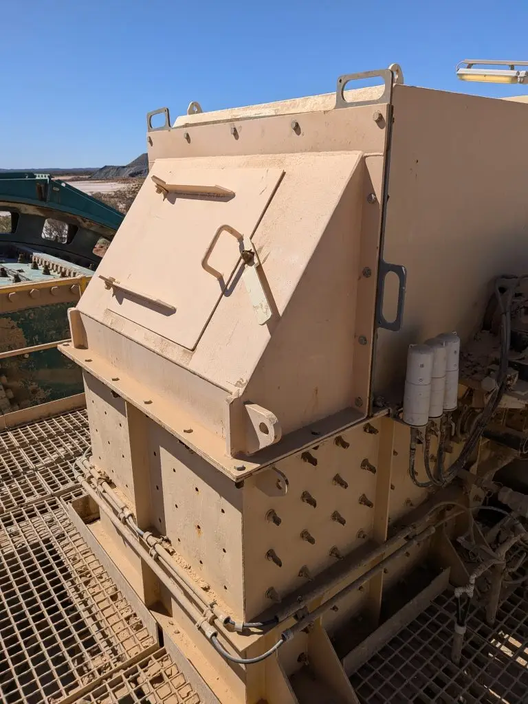 Photo of chute with drop in chute liner