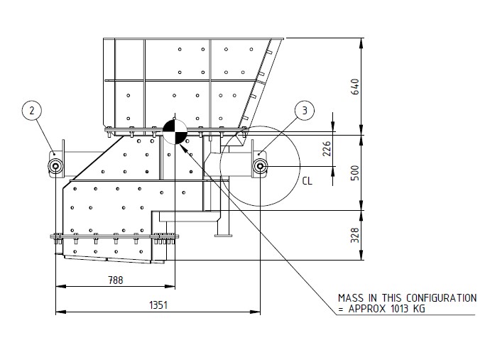 Removable chute