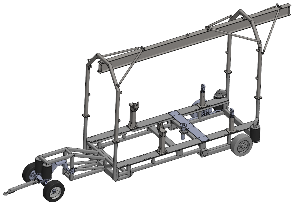 LM6000 GT dolly modification